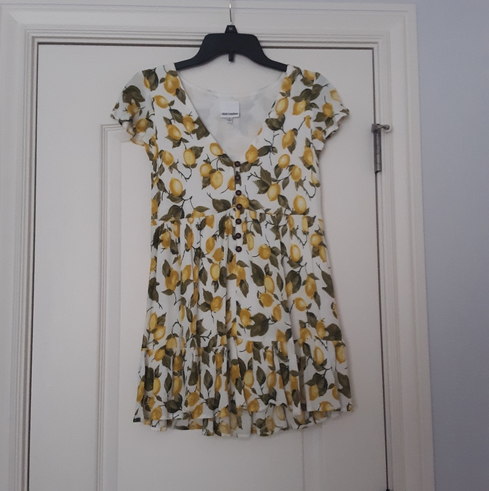 Skylar+Madison Lemon Sundress